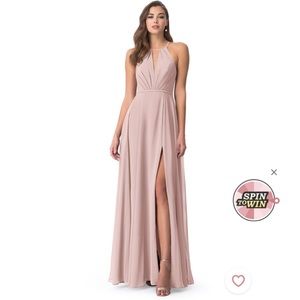 Azazie Evalleen Dress Dusty Rose (unaltered!)